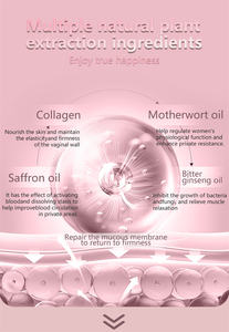 Producto para el Cuidado Íntimo Femenino, de Rápida Absorción, Sin Residuos, Reafirmante e Hidratante, Aceite Antibacterial en Pastillas - Product Image 5