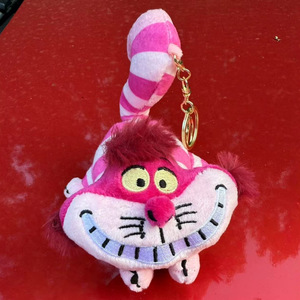 Ciondolo Peluche Gatto Cheshire Miaomiao, Simpatico Gatto a Bocca Larga, Portachiavi a Coda Lunga, Bambola Pendente per Borsa - Disponibile - Product Image 3
