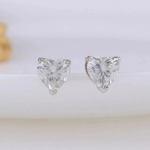 ต่างหูเพชรเพาะเลี้ยงในห้องปฏิบัติการ รับรองโดย IGI ทอง 14k เพชร VVS HPHT เครื่องประดับชั้นดี ของขวัญ - Product Image 2