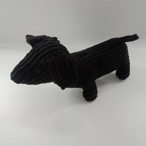 Butoir <span class=keywords><strong>de</strong></span> <span class=keywords><strong>porte</strong></span> en tissu animal lesté rempli <span class=keywords><strong>de</strong></span> sable pour chien en velours côtelé marron mignon butées <span class=keywords><strong>de</strong></span> <span class=keywords><strong>porte</strong></span> teckel décoratives - Product Image 5