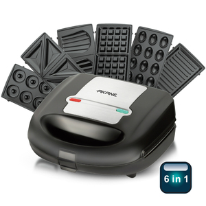AKANE <span class=keywords><strong>Sandwichera</strong></span> de 750W con revestimiento antiadherente de calefacción de doble cara fácil de limpiar calor uniforme para tostadas perfectas - Product Image 3