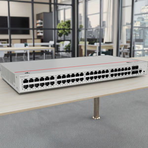 Modèle principalement promotionné de la série S310 de <span class=keywords><strong>Huawei</strong></span> 98012336 S310-48T4X (48 ports Ethernet 10/100/1000BASE-T individuels, <span class=keywords><strong>410</strong></span> TrillionSFP+) Commutateur SOHO - Product Image 1