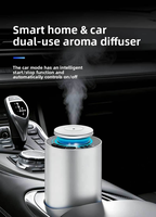 Diffuseur d'arômes USB pour voiture, brume fraîche sans eau, machine à parfum silencieuse pour tableau de bord et maison, port Type-C