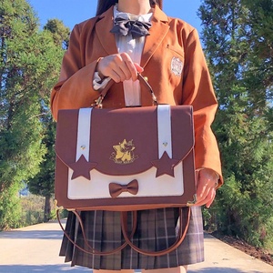Lolita Cambridge Túi tùy chỉnh thiết kế chấp nhận được Túi xách vai Crossbody PURSE chuyển đổi ba lô cho cô gái nhật bản - Product Image 5