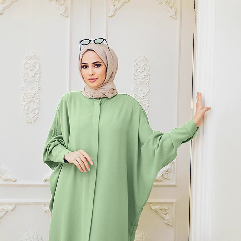 chinese dress ladies Dubai PartyWear Maxi Dress Jalabiya for Women – Maxim Creation main image 1