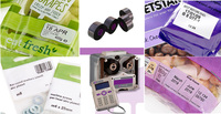 55MM * 600M TTO emballage transfert ruban imprimante résine noire cire imprimante thermique ruban pour Domino Videojet Markem imprimante