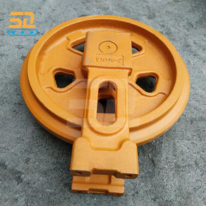 Mesin konstruksi pertanian, untuk Yanmar Vio20 suku cadang Undercarriage karet panduan roda Idler Roller mesin konstruksi pertanian - Product Image 2