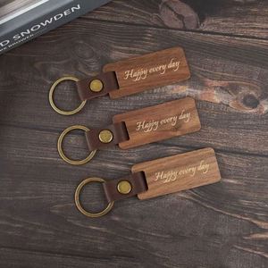 Manufacture Novelty Gifts <b>Personalized</b> Wooden <b>Keychain</b> Customized Lettering Spades Keyring - Product Image 2