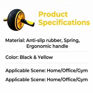 Evde Kullanılabilir Karın Kası Tekerleği / Karın Kası Geliştirici / Sessiz Karın Kası Rollerı - Product Image 5