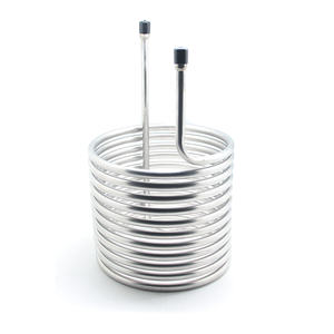 Yüksek kaliteli ısı değiştirici soğutma bobini daldırma Wort <span class=keywords><strong>Chiller</strong></span> paslanmaz çelik JIC dişli adaptörü ile SUS304 - Product Image 2