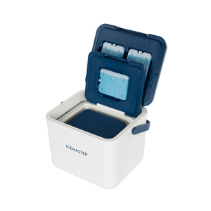 For Reusable Insulated Cooler Box Set 5L 12L 24L <b>Waterproof</b> Portable Outdoor Camping Storage Container White Blue Lid - Product Image 4