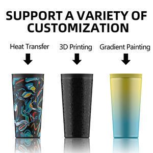 Gobelet isotherme en acier inoxydable à double paroi de 17 oz, vierge pour sublimation, personnalisable avec logo par gravure laser, pour voyage - Product Image 4