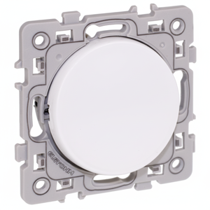 Interruptor basculante iluminado cuadrado 10A con luz indicadora blanca - Product Image 1