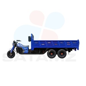 Motocyclette 9 roues 300cc robuste avec double essieu motric <span class=keywords><strong>et</strong></span> amortisseurs hydrauliques pour ville, campagne <span class=keywords><strong>et</strong></span> port - Product Image 6