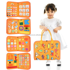 2026 Tablero Sensorial Montessori de Fieltro de Gran Venta para Niños Pequeños, Tablero Educativo Sensorial, Libro de Aprendizaje para Niños Pequeños - Product Image 1