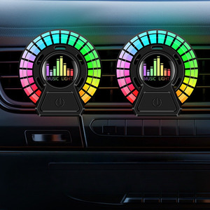 เครื่องกระจายกลิ่นอโรมาอัจฉริยะทันสมัย พร้อมจังหวะดนตรีและไฟสร้างบรรยากาศ สำหรับตกแต่งรถยนต์ในเทศกาล และใช้เป็นเครื่องฟอกอากาศ - Product Image 1