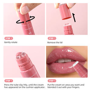 Aceite Labial Hidratante, Impermeable y Antiadherente <span class=keywords><strong>USHAS</strong></span>, con Brillo y Vitamina E - Product Image 5