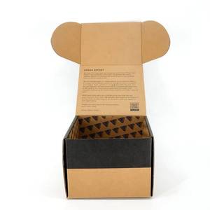 Custom Recycled Corrugated Mailer Eco Friendly Printed <b>Cardboard</b> <b>Box</b> with Matte Lamination Food Packaging - Product Image 1