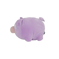 Peluche personnalisée en forme de cochon violet, jouet en peluche doux, oreiller, conception OEM ODM, peluches de dessin animé personnalisées pour cadeau et décoration
