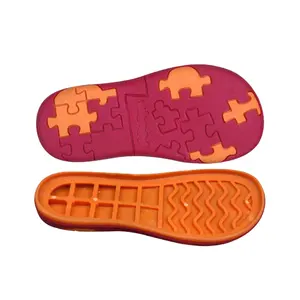 Güzel tasarım TPR çocuk sandal tabanı çocuk ayakkabı tabanı