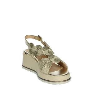 Sandalias de Plataforma Metálicas Plateadas para Mujer, Modelo K 11002, de Keys, para Verano - Product Image 5