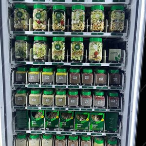 Distributeur automatique de salades <span class=keywords><strong>24H</strong></span> Mall avec refroidissement intégré, ascenseur automatique, conforme ADA, compatible SDK, prêt pour carte de crédit et Wi-Fi - Product Image 2