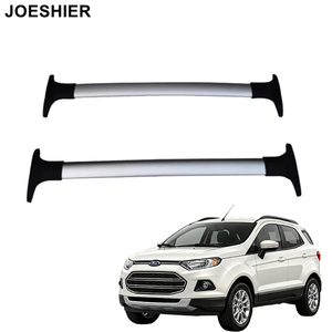 Barres transversales de toit de voiture JOESHIER en alliage d'aluminium 100 kg+ Porte-bagages de toit Installation facile pour Ford EcoSport 2013+ - Product Image 1