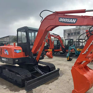 Doosan รถขุดมือสองขนาด6ตัน DH60-7ใช้เวลาทำงานต่ำ EPA - Product Image 1