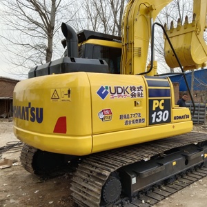 Pelle sur chenilles Komatsu PC130 de haute qualité Japon Machines de construction d'occasion Noyau à faible durée comprenant une pompe à moteur - Product Image 6