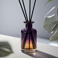 Ensemble de diffuseurs en verre à imprimé léopard élégant, luxe pour la maison et l'hôtel, cadeau d'aromathérapie, 500ml 1000ml 2000ml