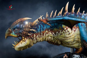 Modelo de Dragón Robótico Hecho a Mano 2026, Tamaño Real, Personaje de Película, Dragón Animatrónico, Fábrica de Dragones en China - Product Image 2