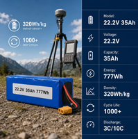Baterai Drone 6S 22.2V 35Ah 320Wh/kg Baterai UAV Densitas Energi Tinggi Baterai Lithium UAV Industri Drone UAV Jarak Jauh