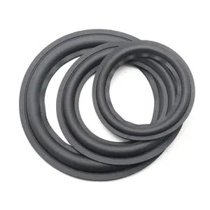 Factory Wholesale 4" 5" 6.5 "8" 10 "12" Rubber Fold Ring Speaker Rubber Edge Rubber Silicone Sealing Ring for Repair