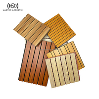 Panneau acoustique en bois rainuré MJ MASTER ACOUSTIC, absorption acoustique, imperméable, panneau mural décoratif, hôtel, appartement, design 3D