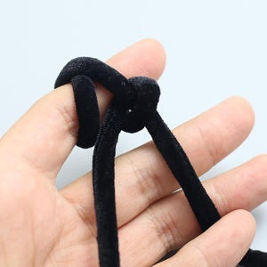 Cordoncino Intrecciato con Nucleo Floccato 6mm 100% Poliestere per Uso in Abbigliamento e Imballaggio - Product Image 3