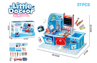 Ensemble de jeu DIY pour enfants, kits d'art en mousse 3D EPS avec accessoires de cuisine et de docteur en plastique