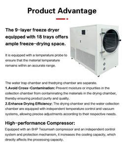 Découvrez le lyophilisateur domestique HFD-50 Plus, l'appareil moderne pour les familles soucieuses de leur santé afin de préserver les nutriments et la saveur - Product Image 6