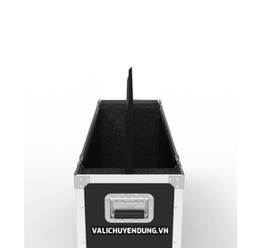 กล่องใส่ทีวีแบบมืออาชีพ ขนาด 30 มม. โครงอะลูมิเนียม พร้อมโฟมกันกระแทกและตัวล็อคแบบผีเสื้อ สำหรับป้องกันหน้าจอ LED สีดำ - Product Image 2