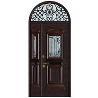 ABYAT-puerta de entrada con arco, casa moderna, puertas y ventanas de aleación de aluminio