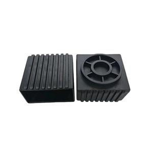 Accessoires pour équipements de fitness : Embouts carrés en plastique antidérapants pour tubes, protections pour pieds de chaise inclinée, manchons de protection pour tubes carrés - Product Image 2
