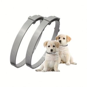 <span class=keywords><strong>Collier</strong></span> <span class=keywords><strong>anti</strong></span>-<span class=keywords><strong>puces</strong></span> et tiques réglable pour chiens et chats - Imperméable, utilisation estivale, longue durée, durable, soulagement de l'anxiété - Product Image 5