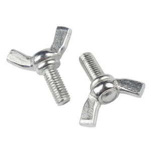 Stainless <b>Steel</b> Wing and Hand-Tighten Screw for <b>Quick</b> Fastening Hardware Connection - Product Image 5
