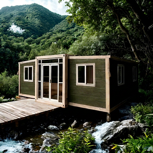 Casa Prefabricada a Precio de Fábrica, Oficina Contenedor Plegable Alemana, Venta al Por Mayor - Product Image 1