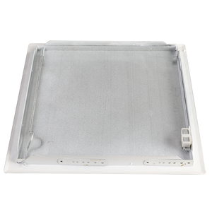 Plaque d'accès en acier galvanisé à ressort, résistante au <span class=keywords><strong>feu</strong></span> et à l'eau, pour plafond, <span class=keywords><strong>sol</strong></span> et toiture, <span class=keywords><strong>trappe</strong></span> d'inspection - Product Image 1