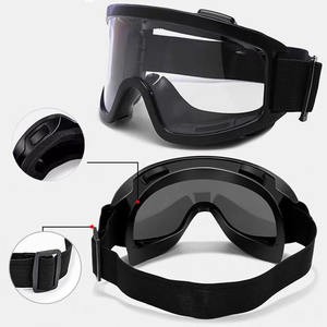 نظارات رياضية للتزلج بشعار مخصص UV400 نظارات شمسية مقاومة للرياح والتظليل بالرمال للرجال والنساء - Product Image 3