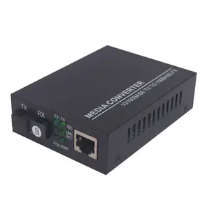 FTTH-Glasfaser-Transceiver 10/100 Hochgeschwindigkeits-Glasfaser-Ethernet 1 SC-Medien konverter rj45 Optic Media Converter