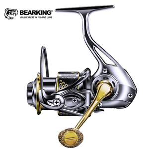 BEARKING-rodamiento de acero inoxidable serie AF 9BB, sistema de arrastre de carrete de pesca 5,2: 1, rueda giratoria de potencia de 10Kg - Product Image 1