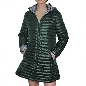 Women's Men's Floral <b>Flannel</b> Breathable Winter Zipper Thick Puffer <b>Jacket</b> White Winter Warm Women's Puffer <b>Jacket</b> Windproof Full - Product Image 2