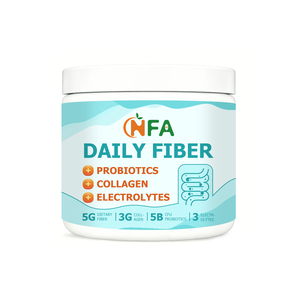 OEM ODM Daily Fiber Powder with Probiotics Collagen Electrolytes Supports Digestion Regularity Gut Microbiome Intestinal Barrier - Product Image 1