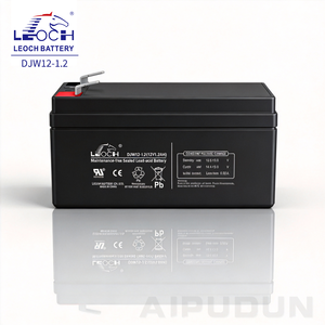 Batterie à décharge profonde 12V 1.2Ah longue durée - LEOCH DJW12-1.2 pour systèmes de stockage d'énergie et de secours - Product Image 5